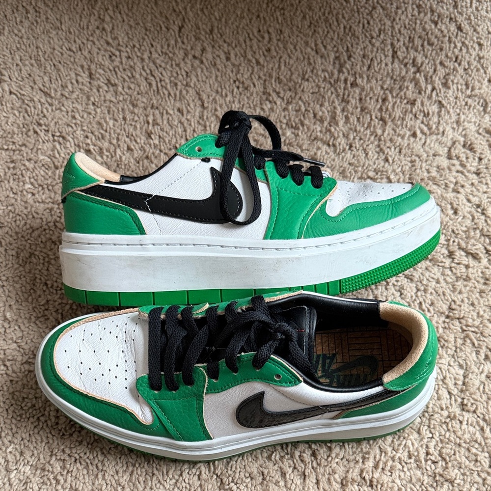 Nike Green and Black Women's Sneakers